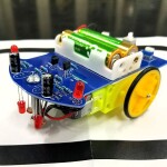 科学工作教室「ライントレースカーをつくろう」